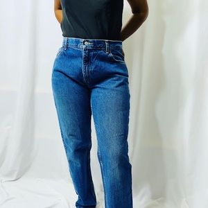 Vintage Levis 550 Relaxed Taper Leg Jeans Size 14